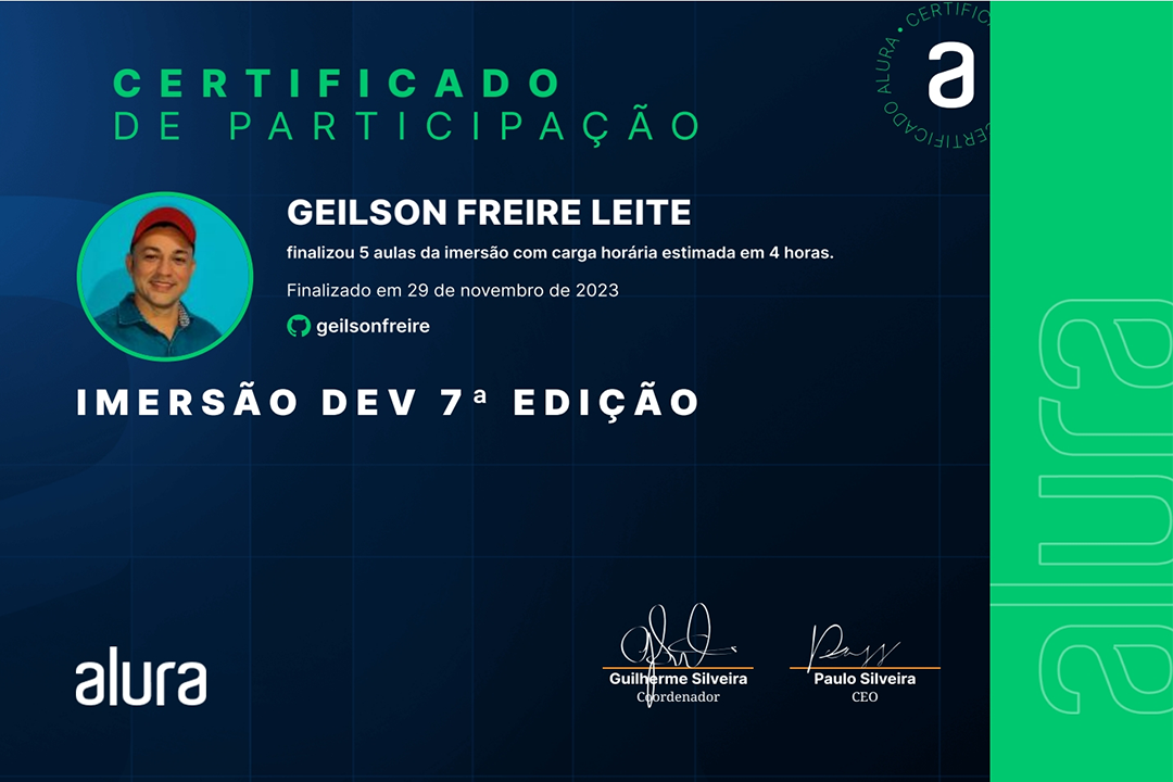 Alura Imensão Dev 7
