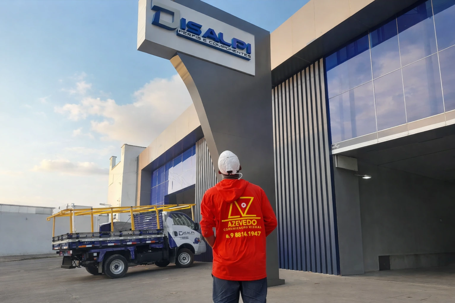 Imagem de um toten corporativo