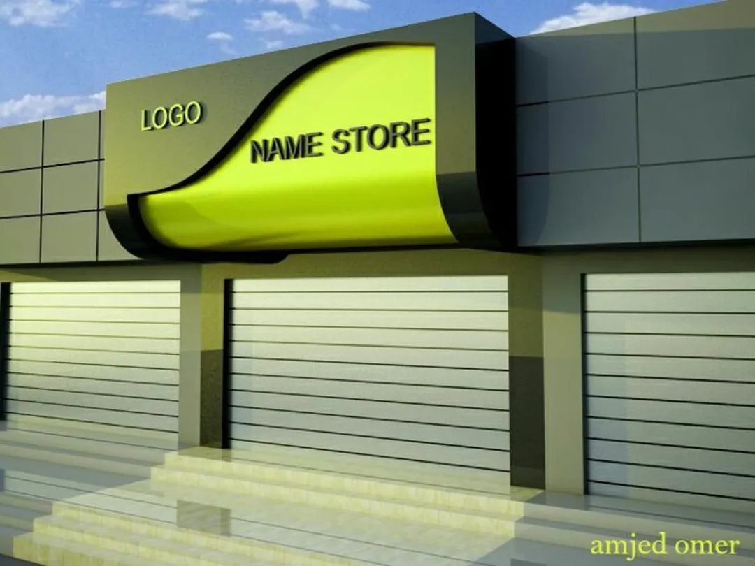 Imagem fachadas comercial